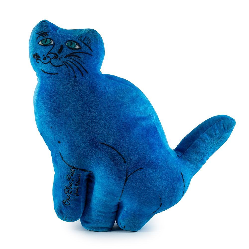 Andy Warhol Cat Plush Blue