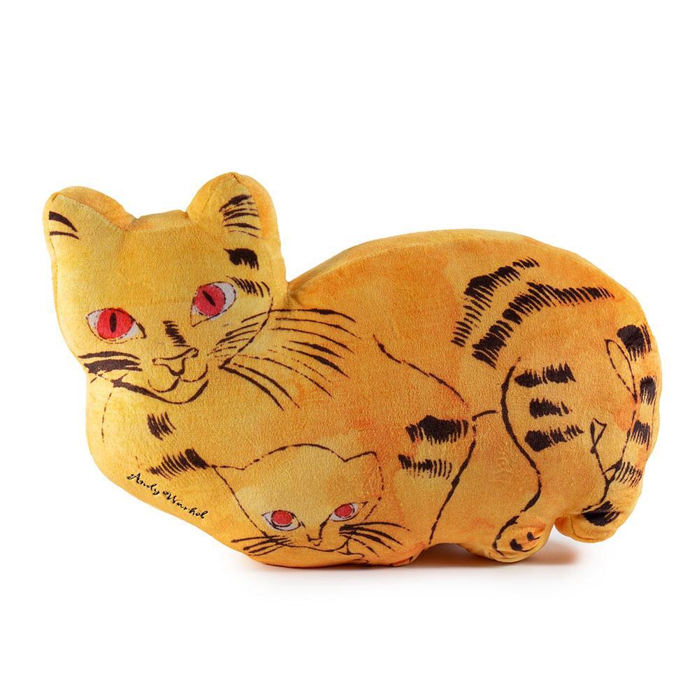 Andy Warhol Cat Plush Yellow