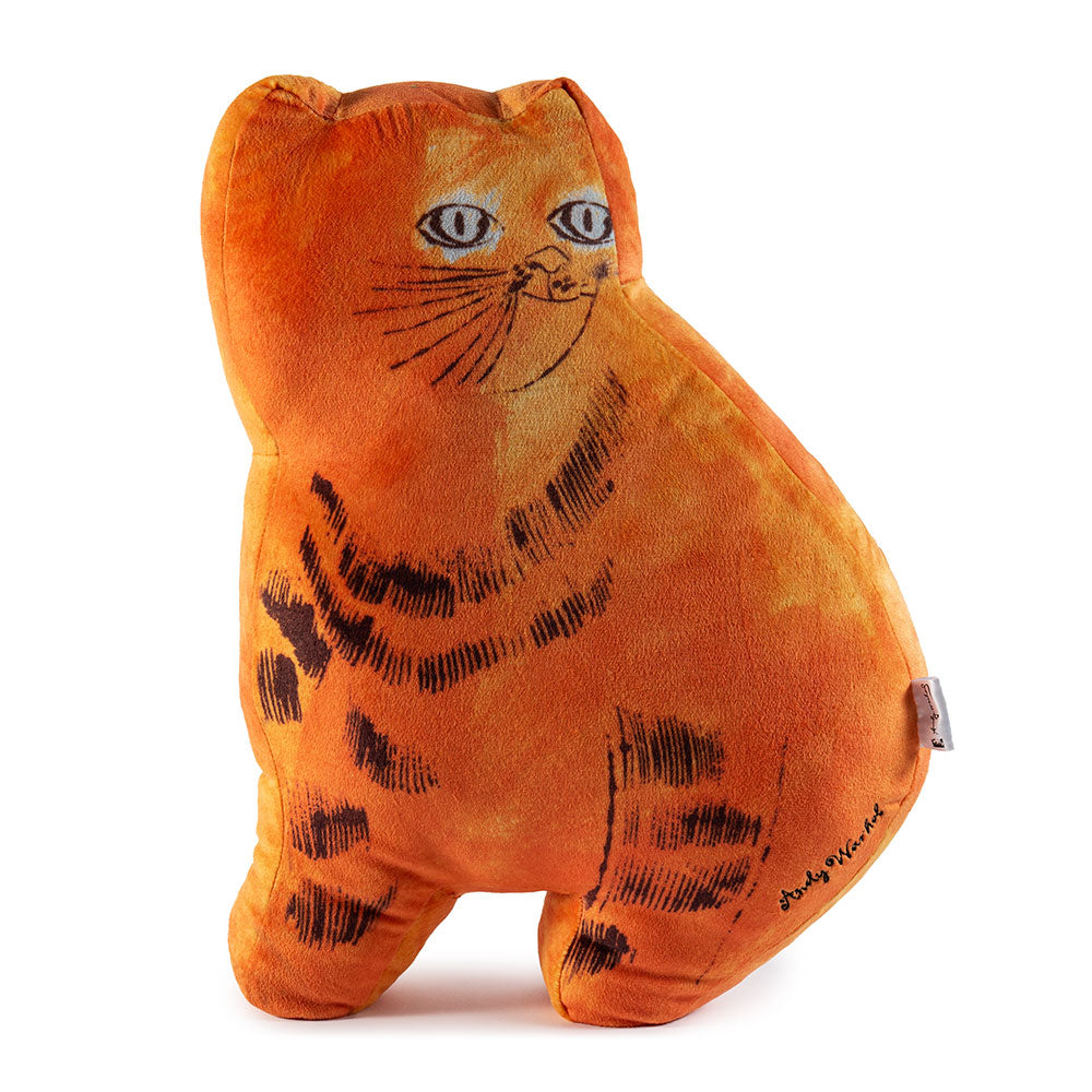 Andy Warhol Cat Plush Orange