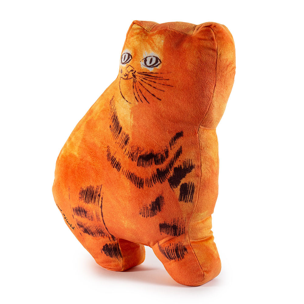 Andy Warhol Cat Plush Orange