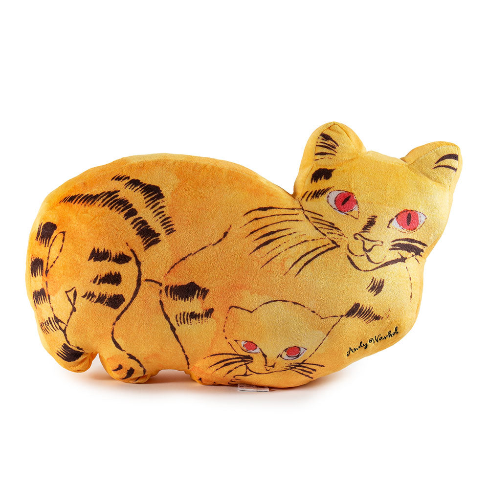 Andy Warhol Cat Plush Yellow