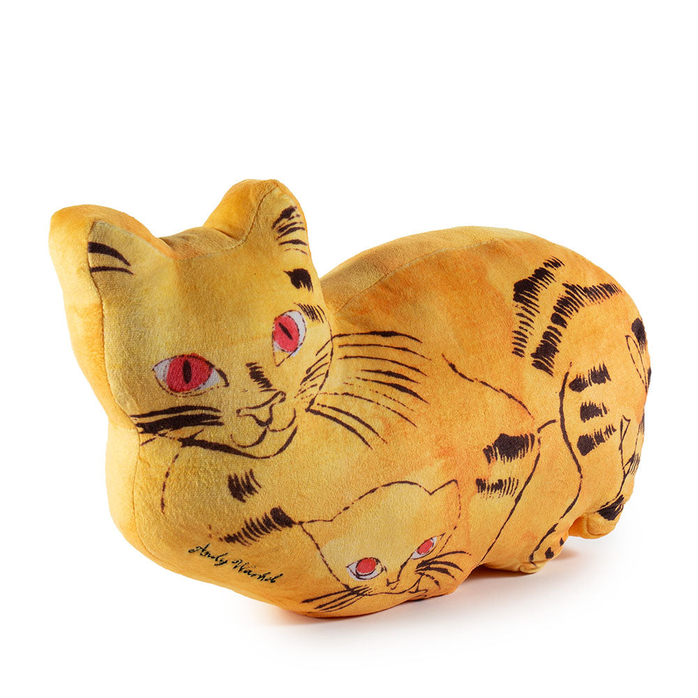 Andy Warhol Cat Plush Yellow