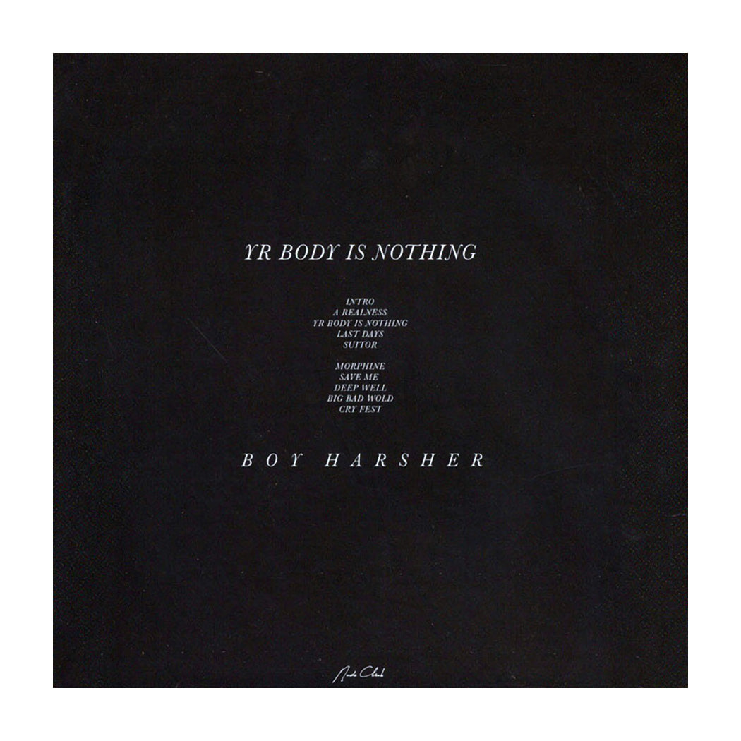 Boy Harsher ‎– Yr Body Is Nothing (Reissue)