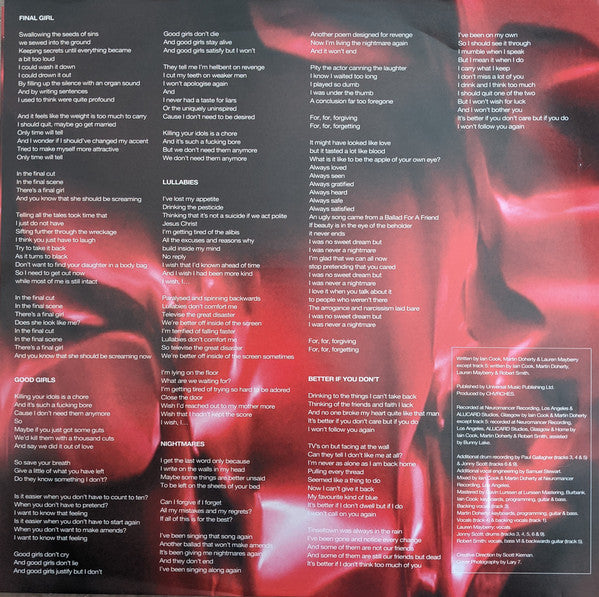 Chvrches – Screen Violence (Red Opaque)