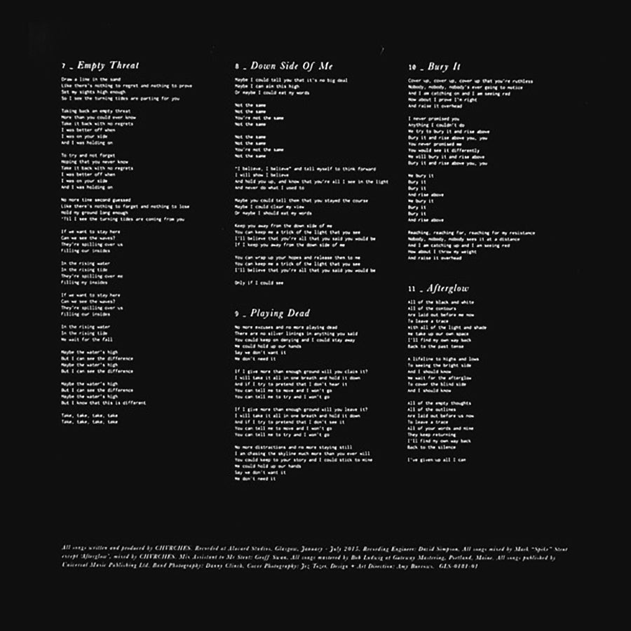 Chvrches - Every Open Eye (Coke-Bottle Trans Ltd)