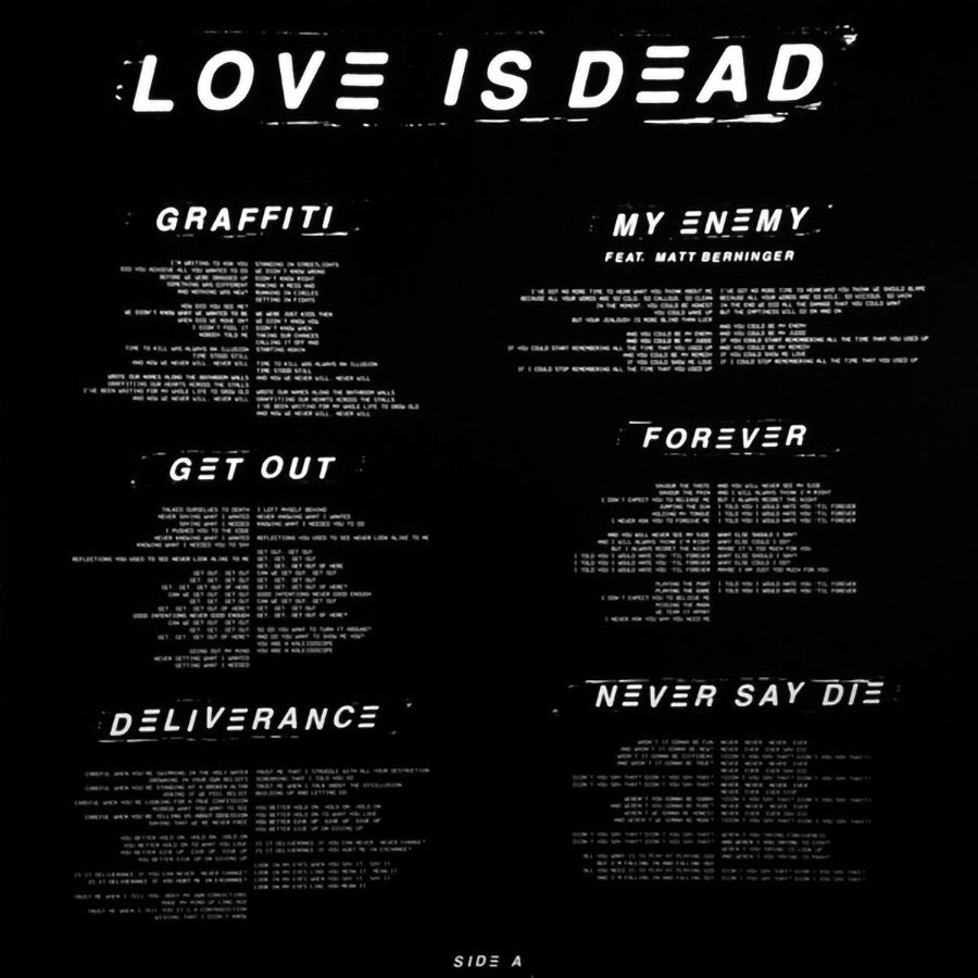 Chvrches – Love Is Dead (Blue Clear)