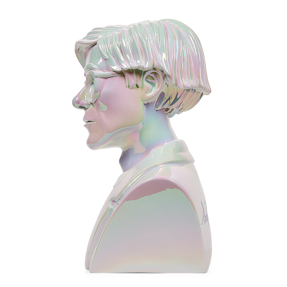 Andy Warhol 12" Bust Vinyl Art Sculpture Iridescent Limited Edition of 300
