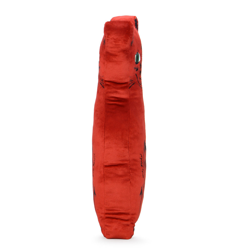 Andy Warhol Cat Plush Red