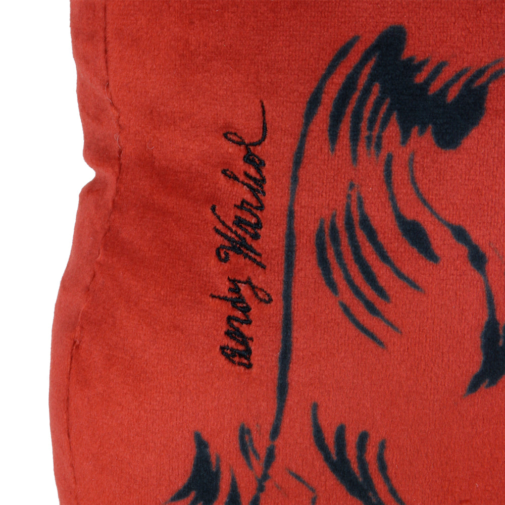 Andy Warhol Cat Plush Red