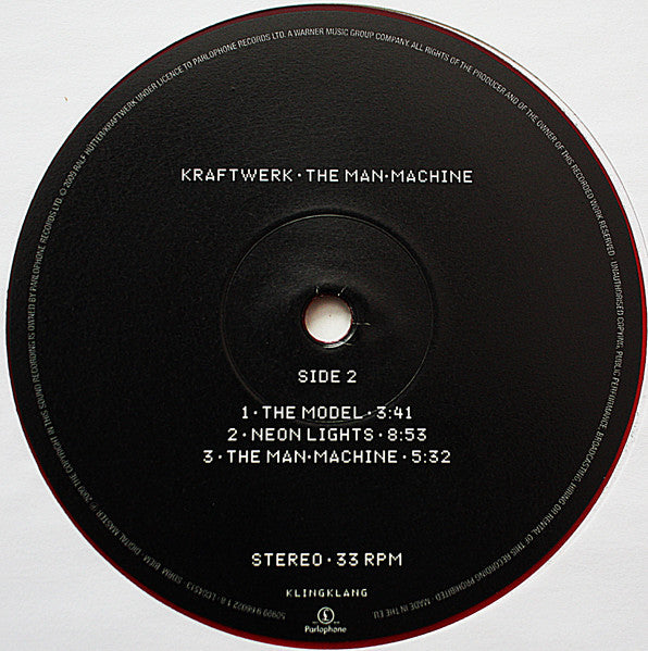 Kraftwerk - The Man Machine (Red Trans Ltd)