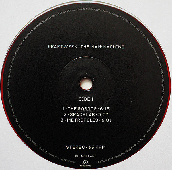 Kraftwerk - The Man Machine (Red Trans Ltd)
