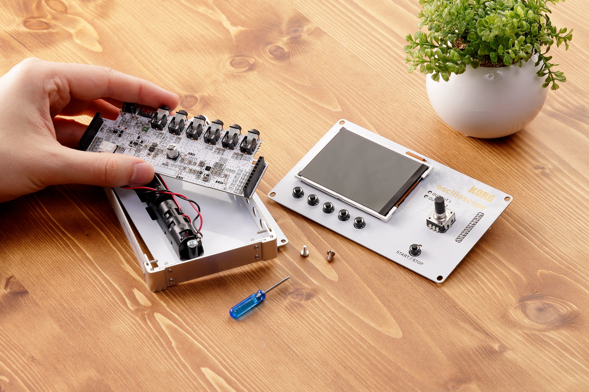 Nu:Tekt NTS-2 oscilloscope kit + Patch & Tweak