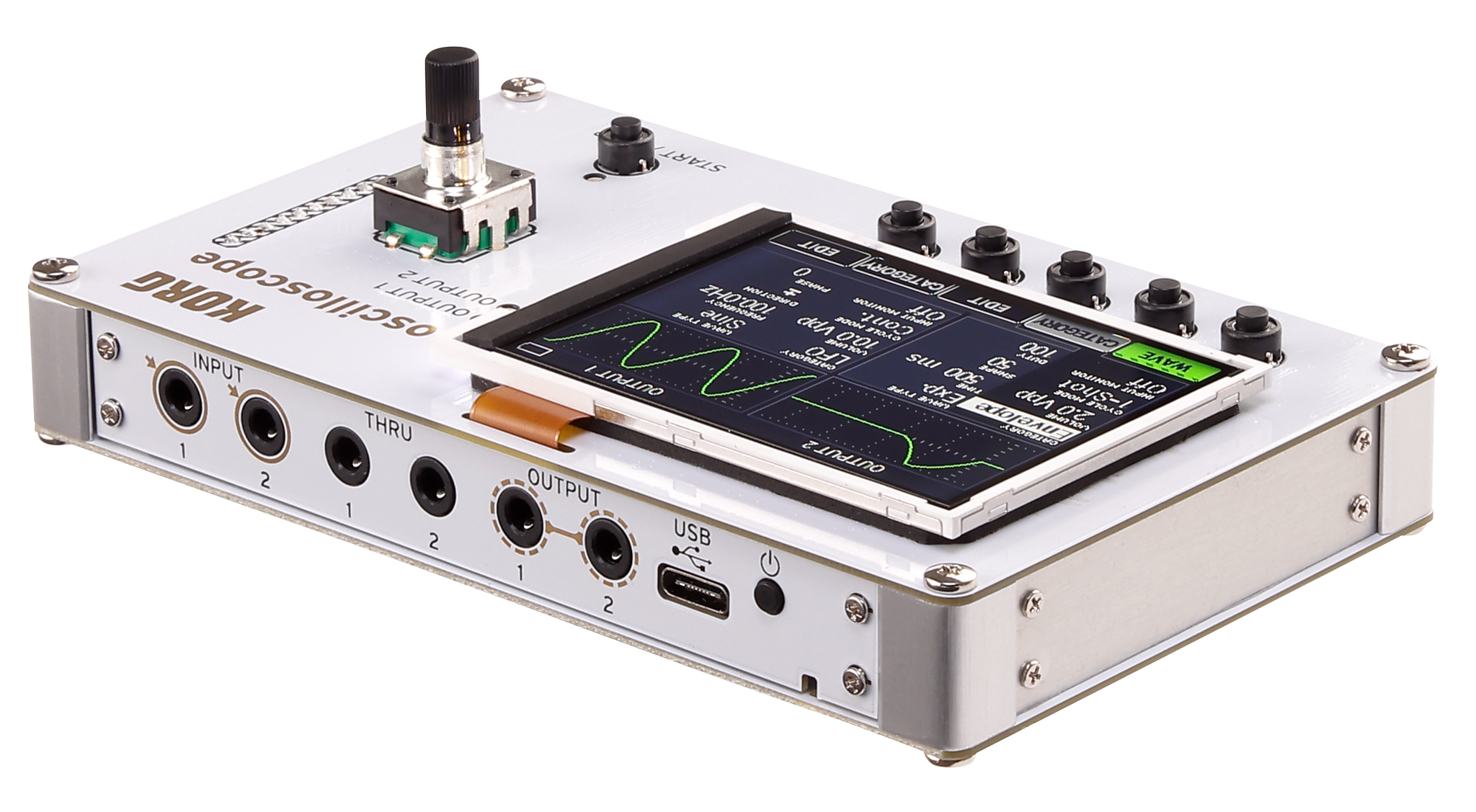 Nu:Tekt NTS-2 oscilloscope kit + Patch & Tweak