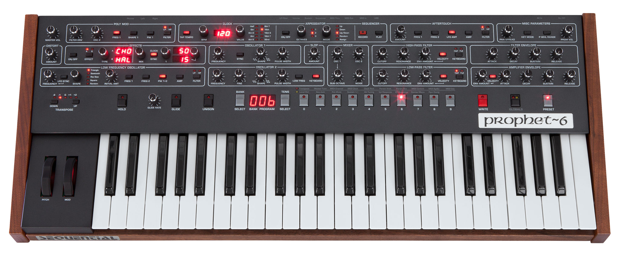 Prophet 6 Keyboard