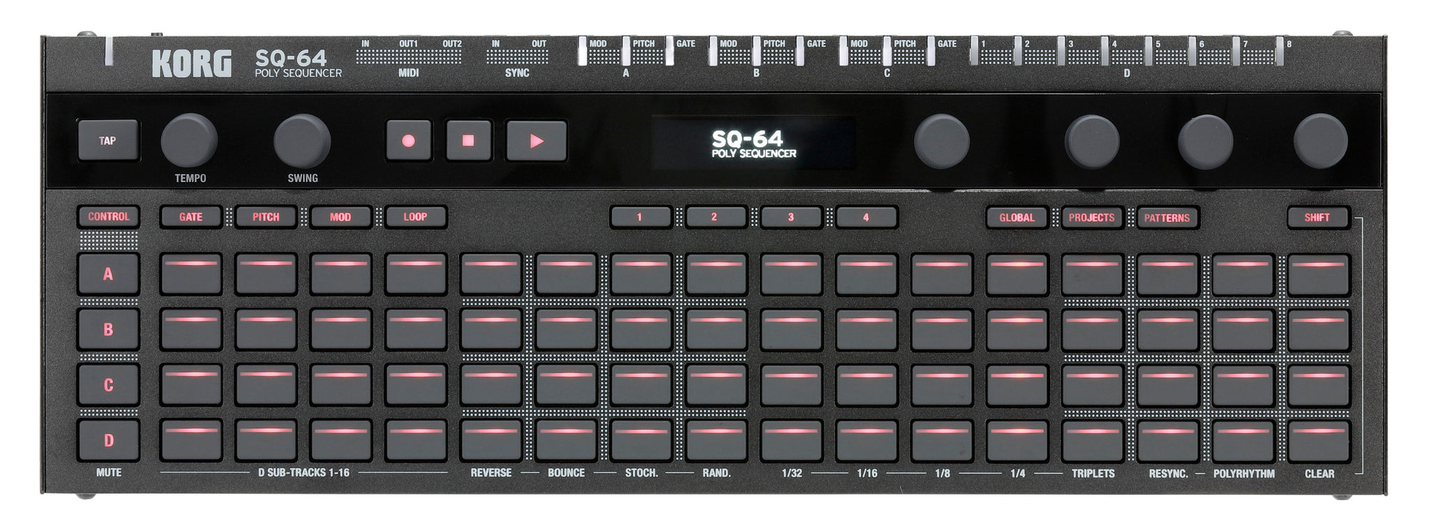 SQ-64 Polyphonic Sequencer
