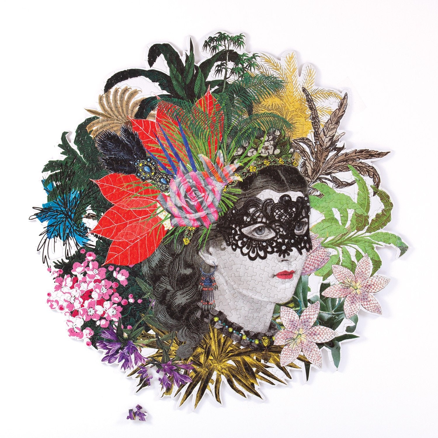 Christian Lacroix Heritage Collection Mam'zelle Scarlett 750 Piece Shaped Puzzle