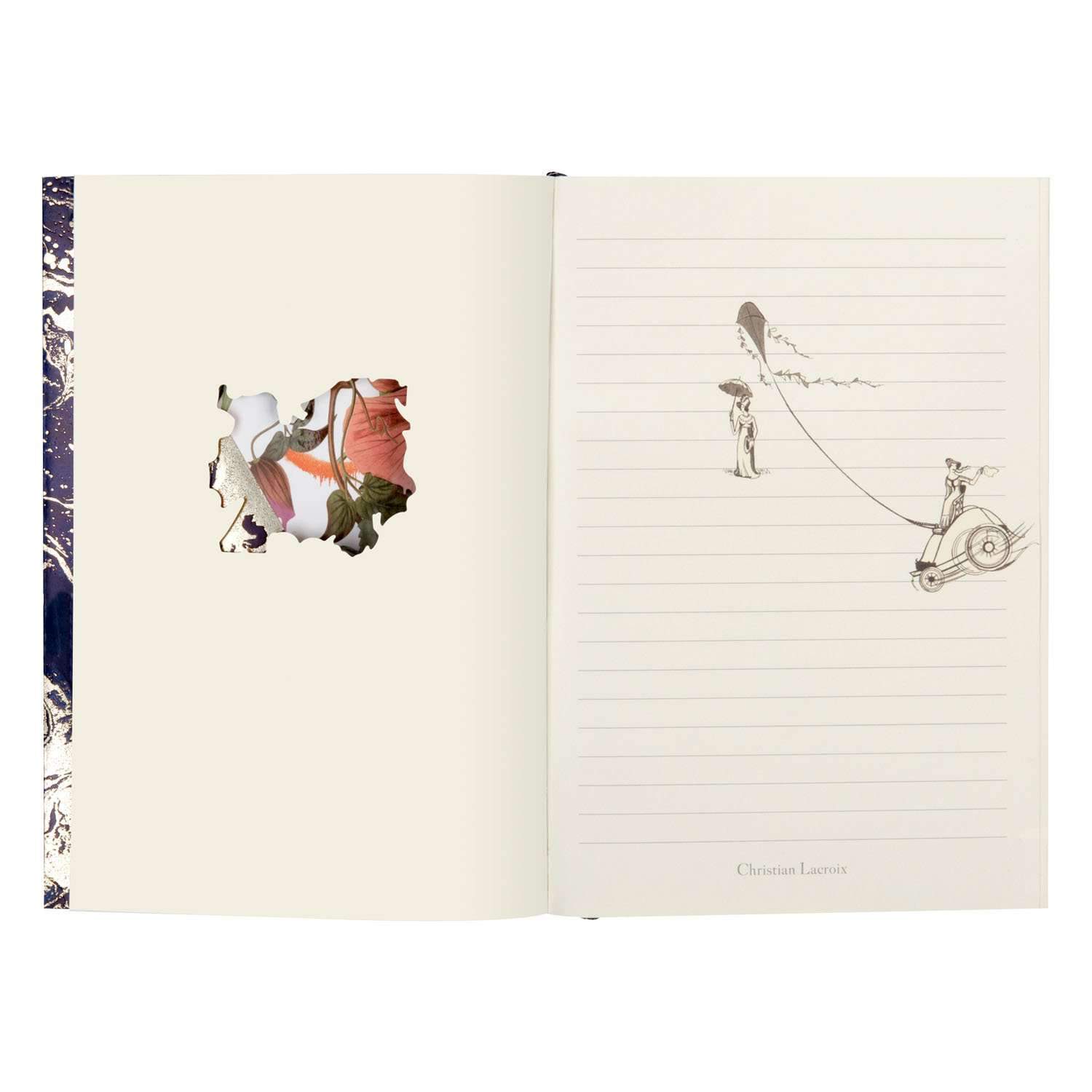 Christian Lacroix Idylle en Vol A5 Lay-flat Notebook