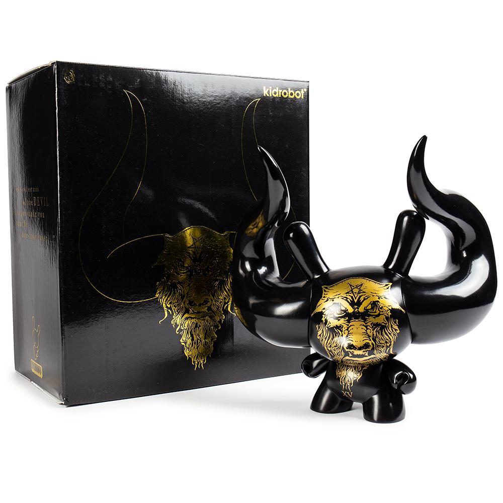 Arcane Divination The Black Devil 8" Dunny Art Figure by Godmachine