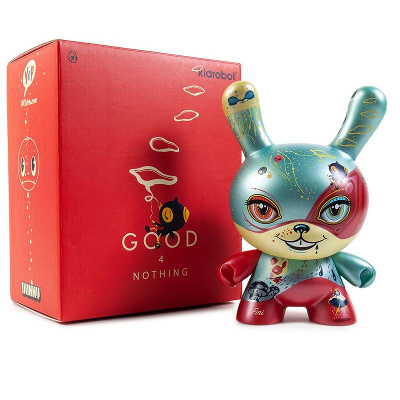 Good For Nothing 8" Dunny Art Figure by 64 Colors