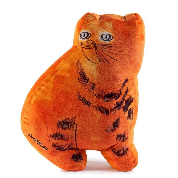 Andy Warhol Cat Plush Orange
