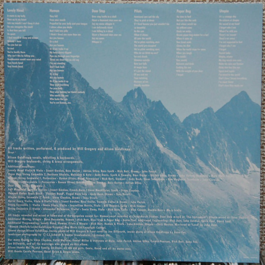 Goldfrapp ‎– Felt Mountain (White Reissue)