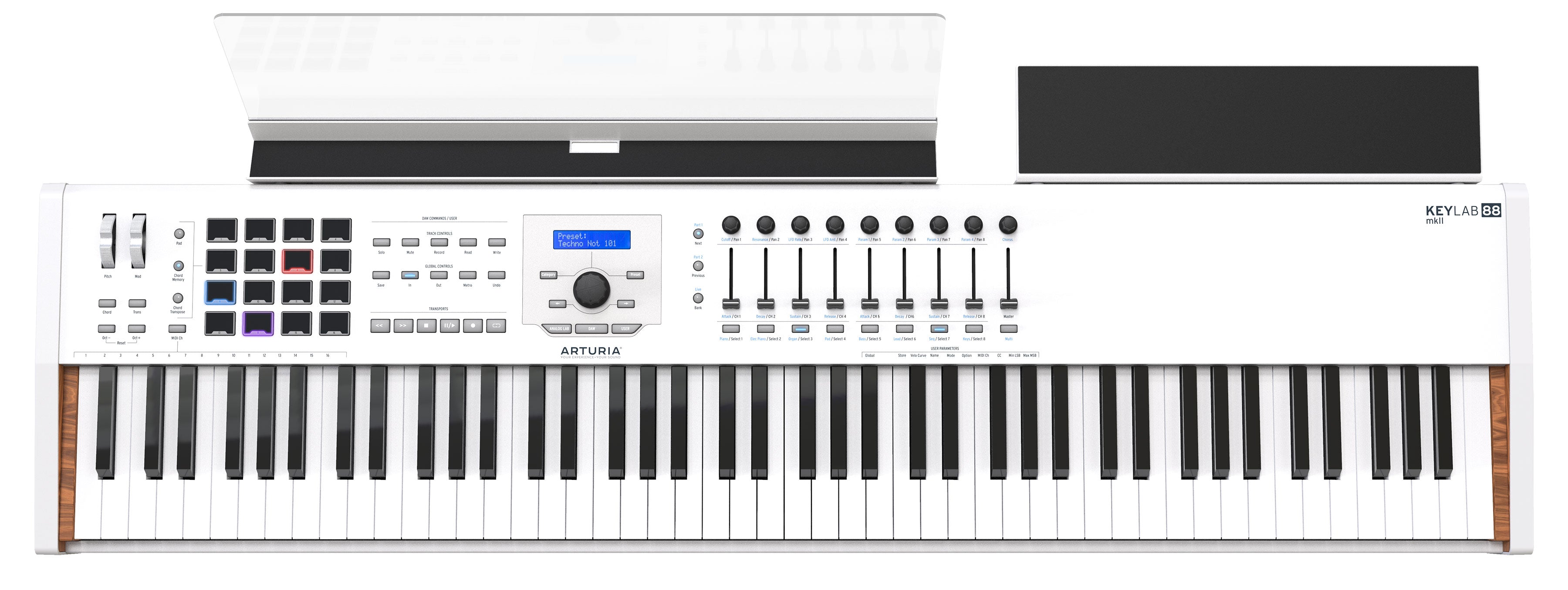 17.6万美品 Arturia KEYLAB88 MK2 WOODEN LEGS Amazon.com: Arturia Wooden Legs for AstroLab, KeyLab 88 MkII