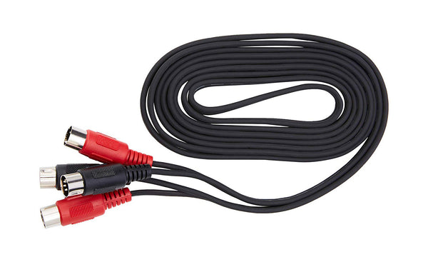 Dual MIDI Cable Dual 5-pin DIN to Same