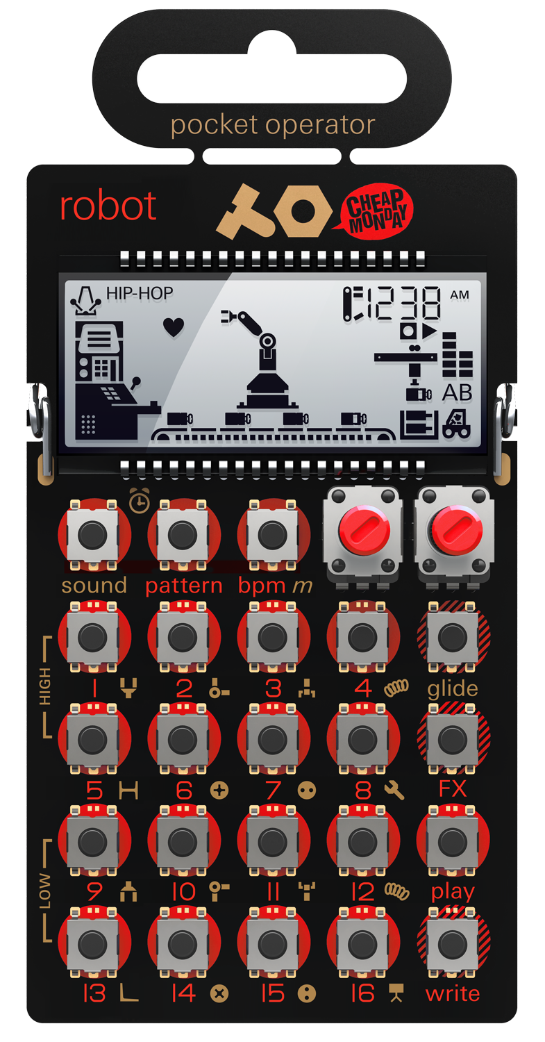 PO-28 Robot with Silicone Case